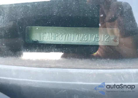 2007 Ford Focus S/Se/Ses z USA, uszkodzony, nr VIN 1FAHP37N17W317512